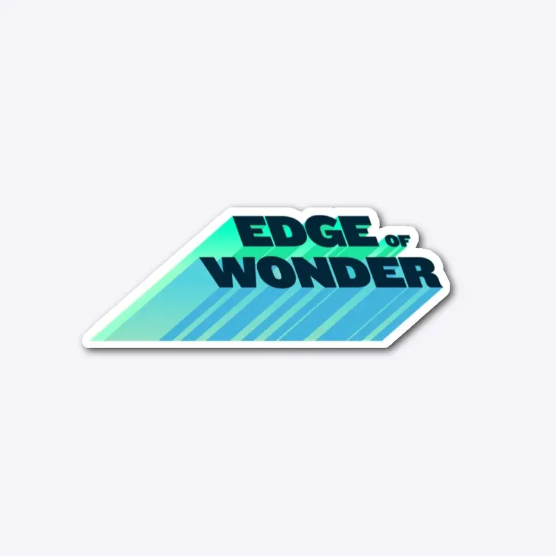 Edge of Wonder Sticker Badge